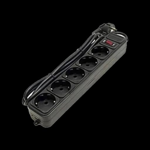 Surge Protector SVEN SF-05L 1,8 m, (5 sockets) black